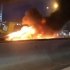 В Москве автомобиль Tesla попал в ДТП и взорвался. В Москве автомобиль Tesla попал в ДТП и взорвался.